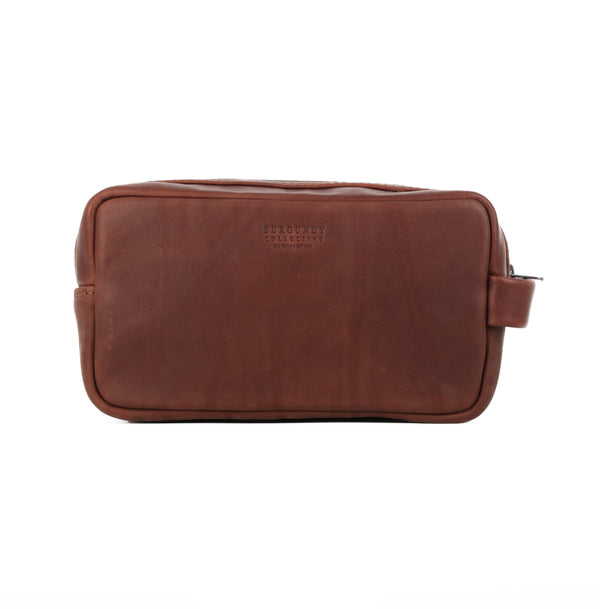 The Toiletry Bag - Medium - Burgundy Collective