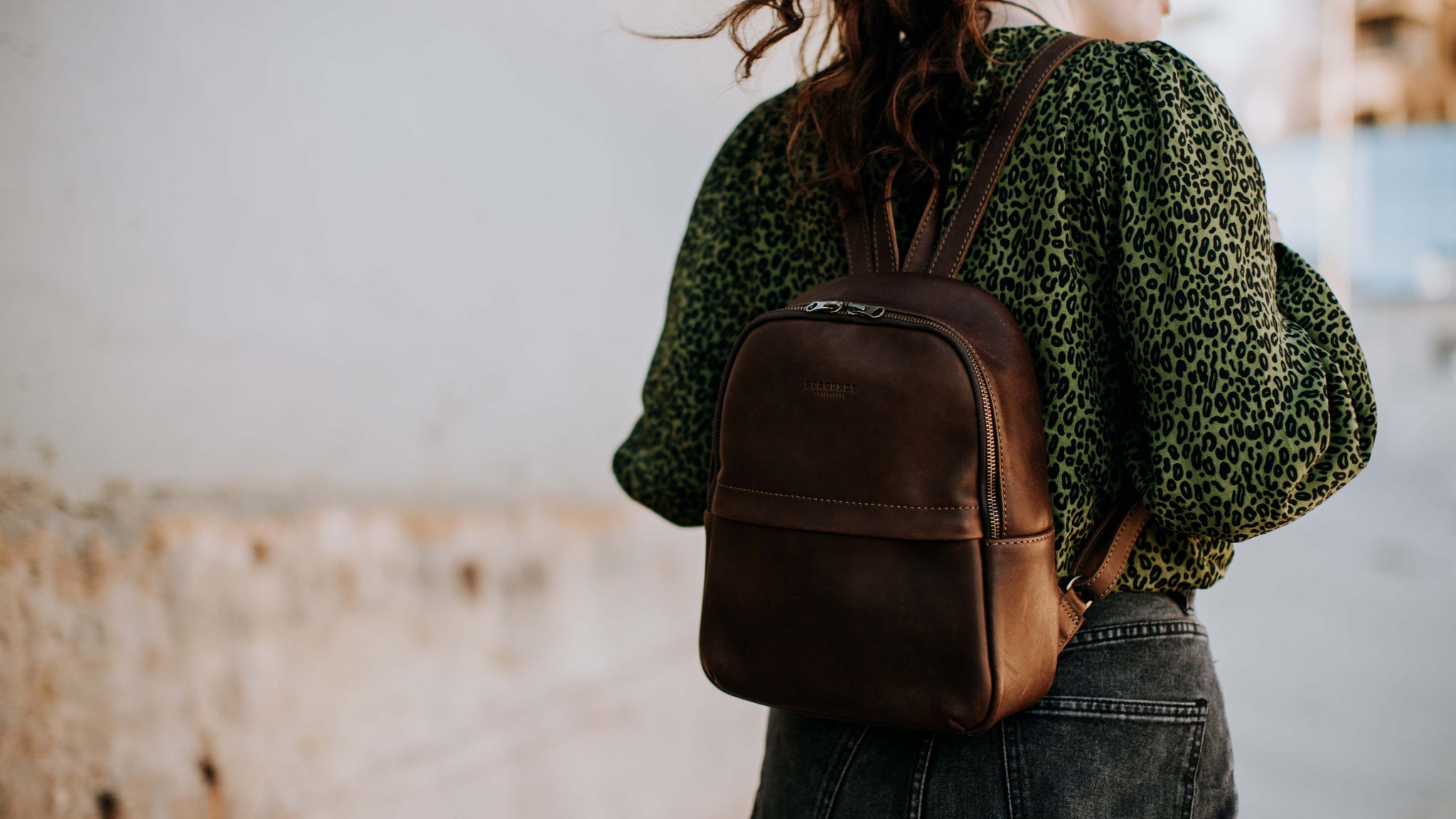 Buy Maroon Handcrafted Genuine Leather Tote Bag Online at