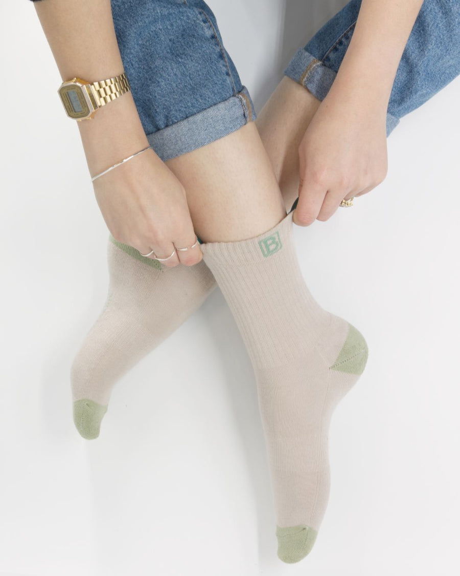 Cotton Midi Socks