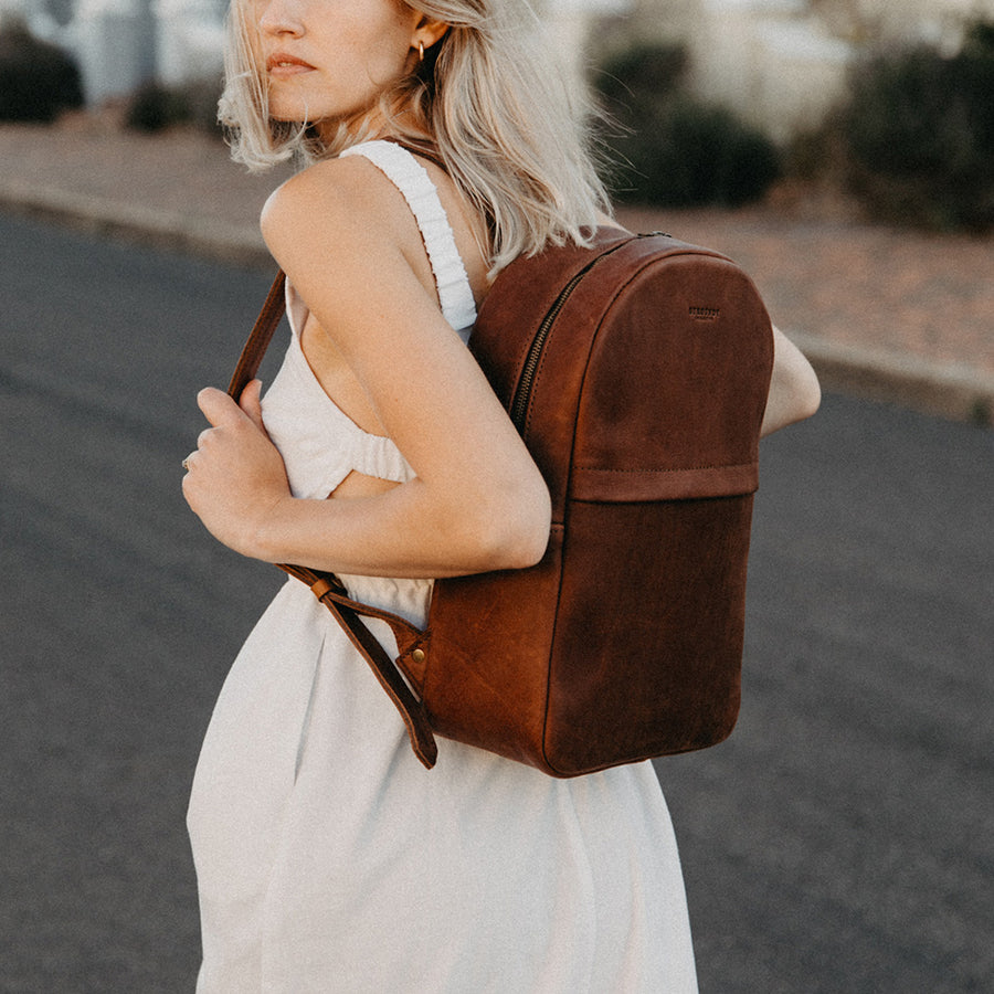 Sahara Leather Backpack