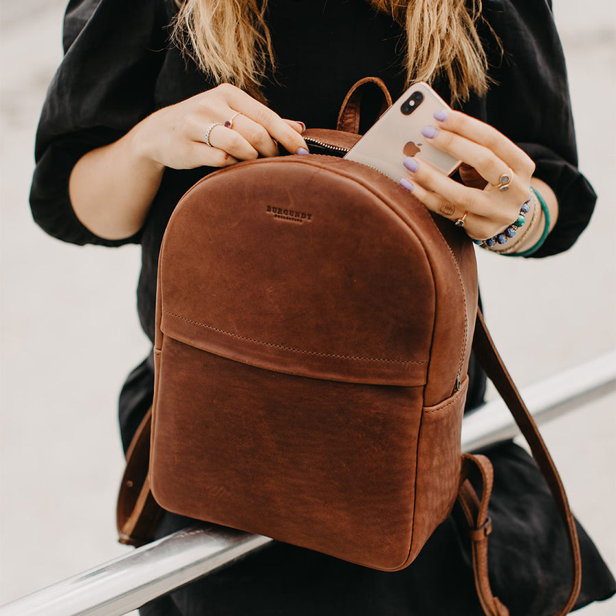 Sahara Leather Backpack