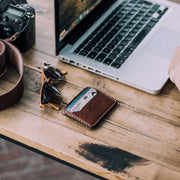 Minimalist Leather Wallet Cardholder